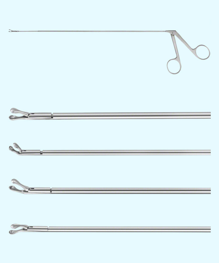 Micro Laryngeal Cup Forceps, surgical stainless steel