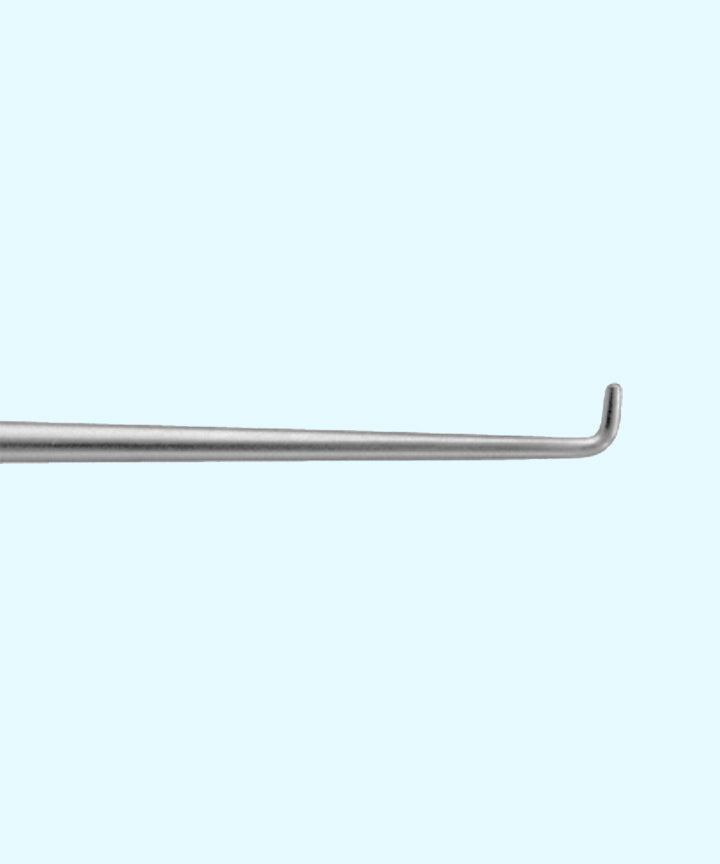 Micro Laryngeal Hook, surgical stainless steel