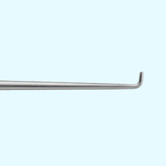 Micro Laryngeal Hook, surgical stainless steel