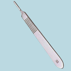 B.P Handle No. 3, surgical stainless steel