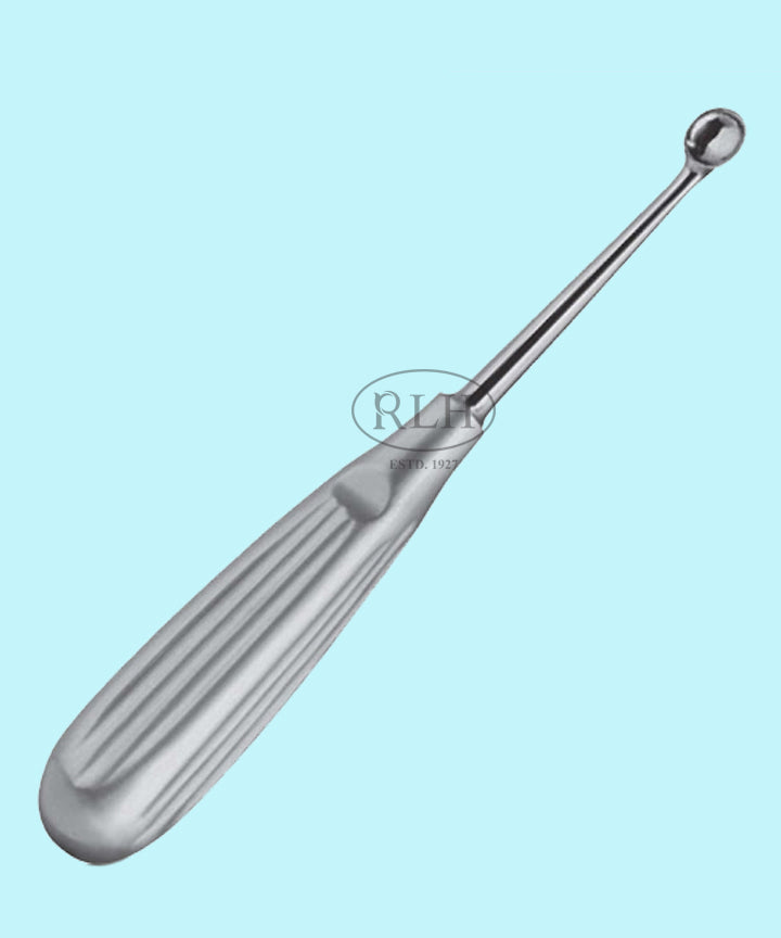 Bruns Bone Curette, surgical stainless steel