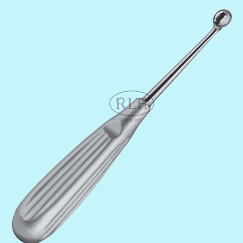 Bruns Bone Curette, surgical stainless steel