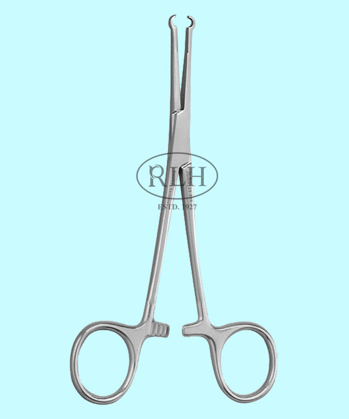 Vasectomy Fixation Clamp (Oval Tip), surgical stainless steel