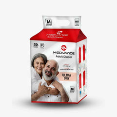 Medvance Adult Diapers - Superior Absorbency, All-Day Comfort, Reliable Protection