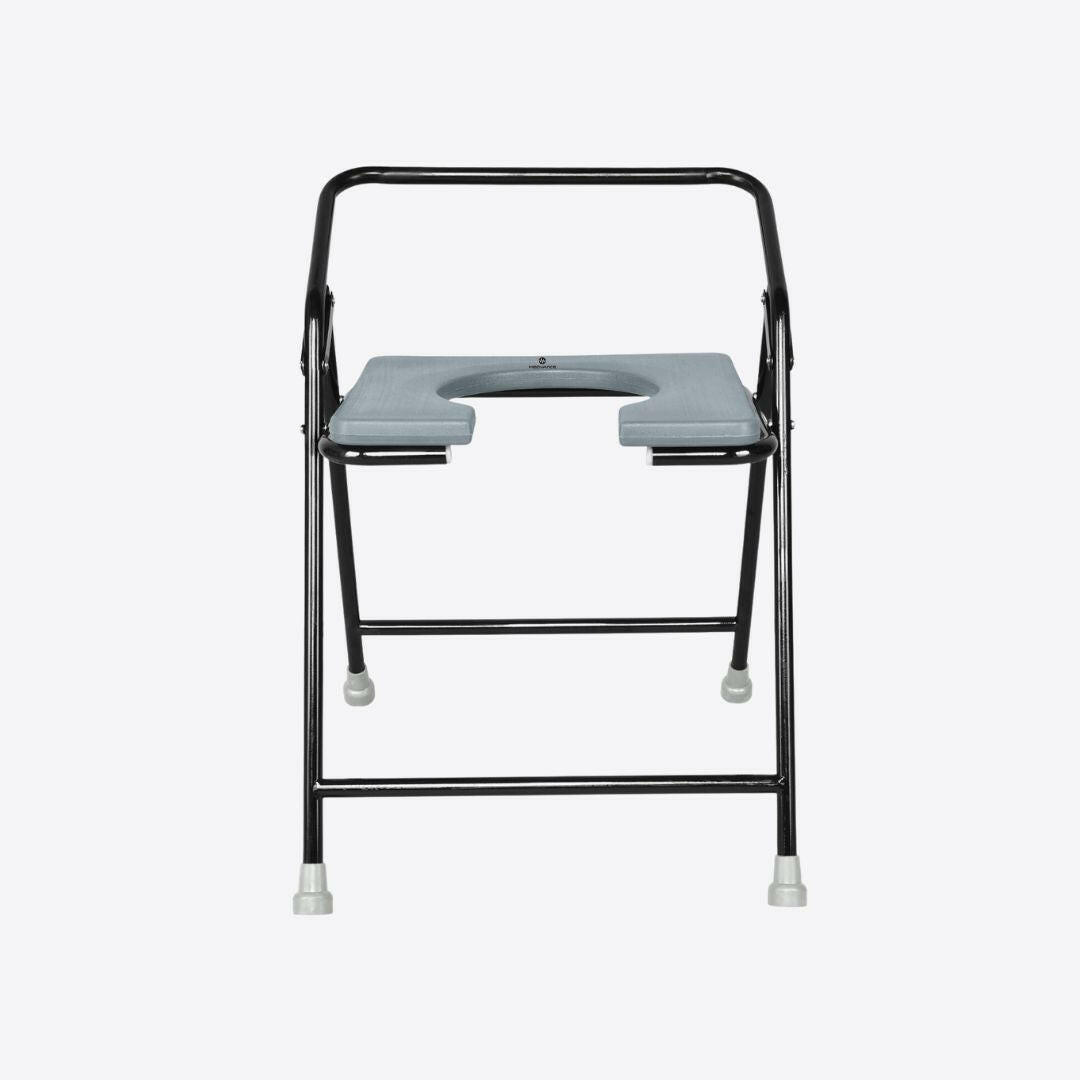 Medvance Portable Folding Commode Chair, Powder Coated, 311 - Surgismart