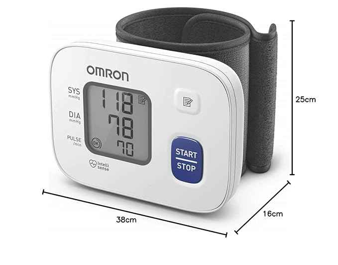 Omron HEM 6161 Fully Automatic Wrist Blood Pressure Monitor
