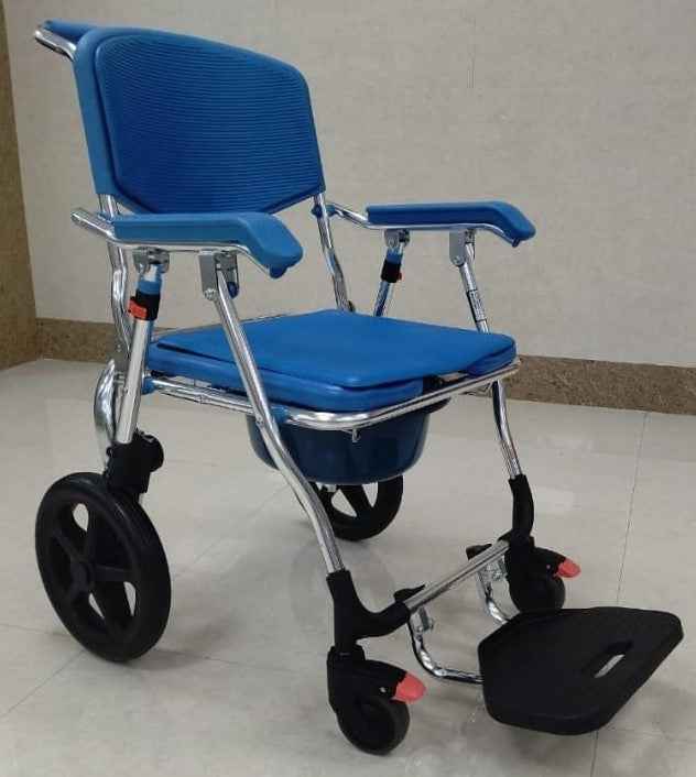 Uphealthy Shower Cum Commode Wheelchair