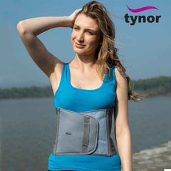 TYNOR A-01 ABDOMINAL SUPPORT 9″/23CM, GREY, 1 UNIT