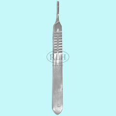 B.P.Handle No.3, surgical stainless steel
