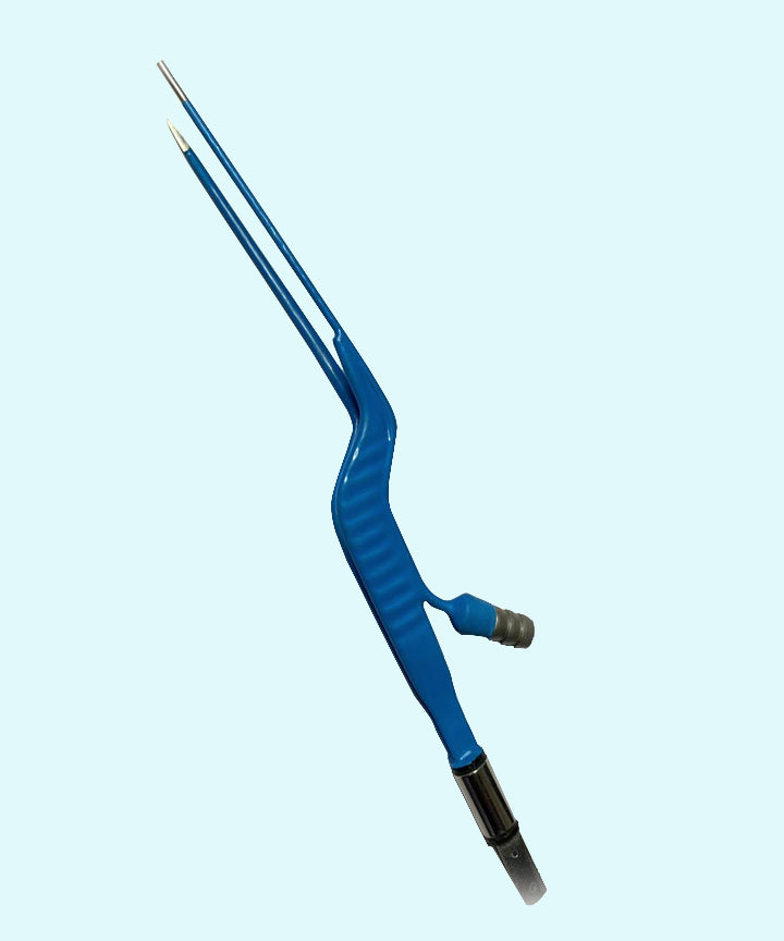 Bayonet Forceps with Suction, surgical stainless steel
