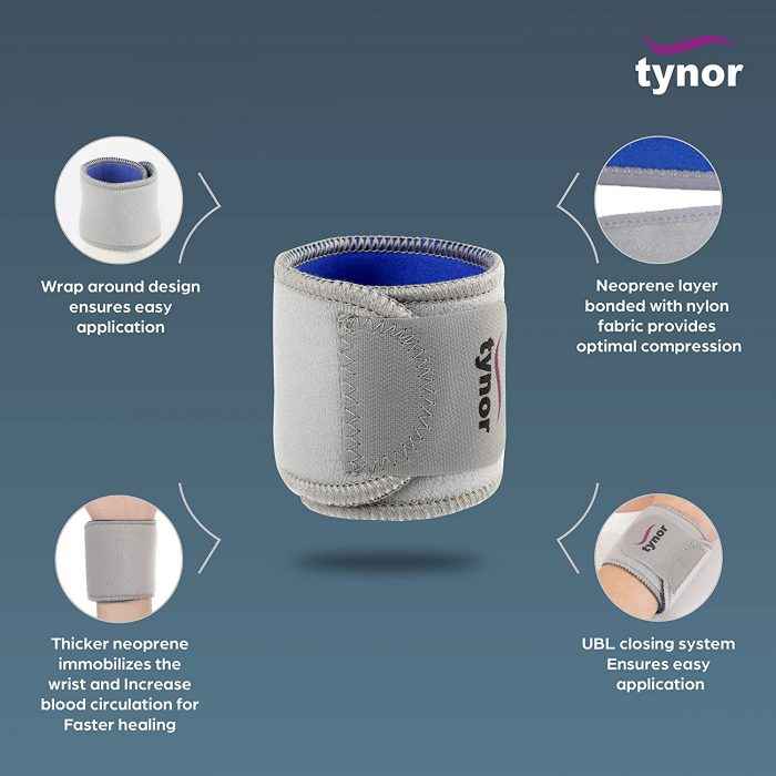 TYNOR J-04 WRIST WRAP NEOPRENE