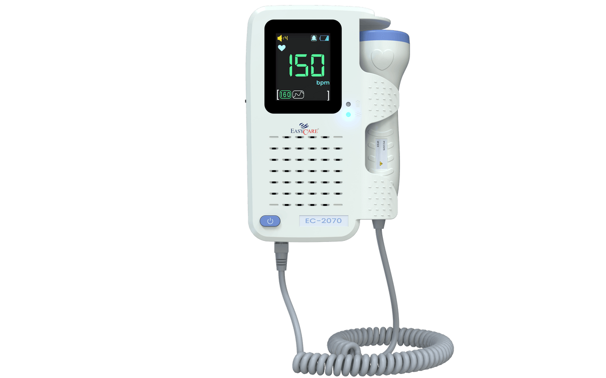 EASYCARE (EC2070) Fetal Doppler for Mothers & Doctors