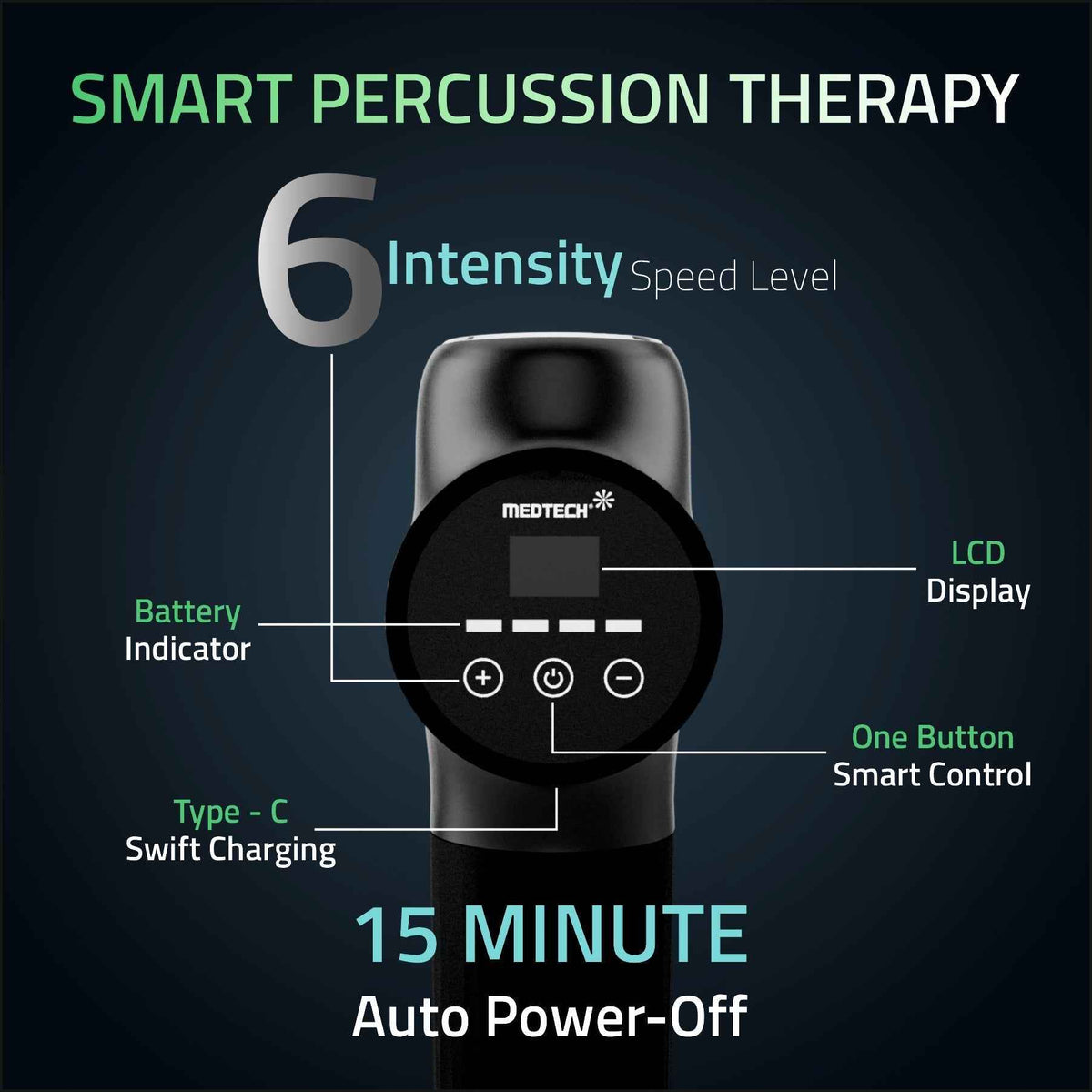 Medtech Massage Gun Massager GMV4