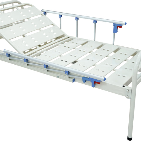 Semi-Fowler Back Rest Cot with Aluminium Railings SS 471