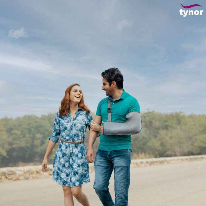 TYNOR C-01 POUCH ARM SLING TROPICAL BELT