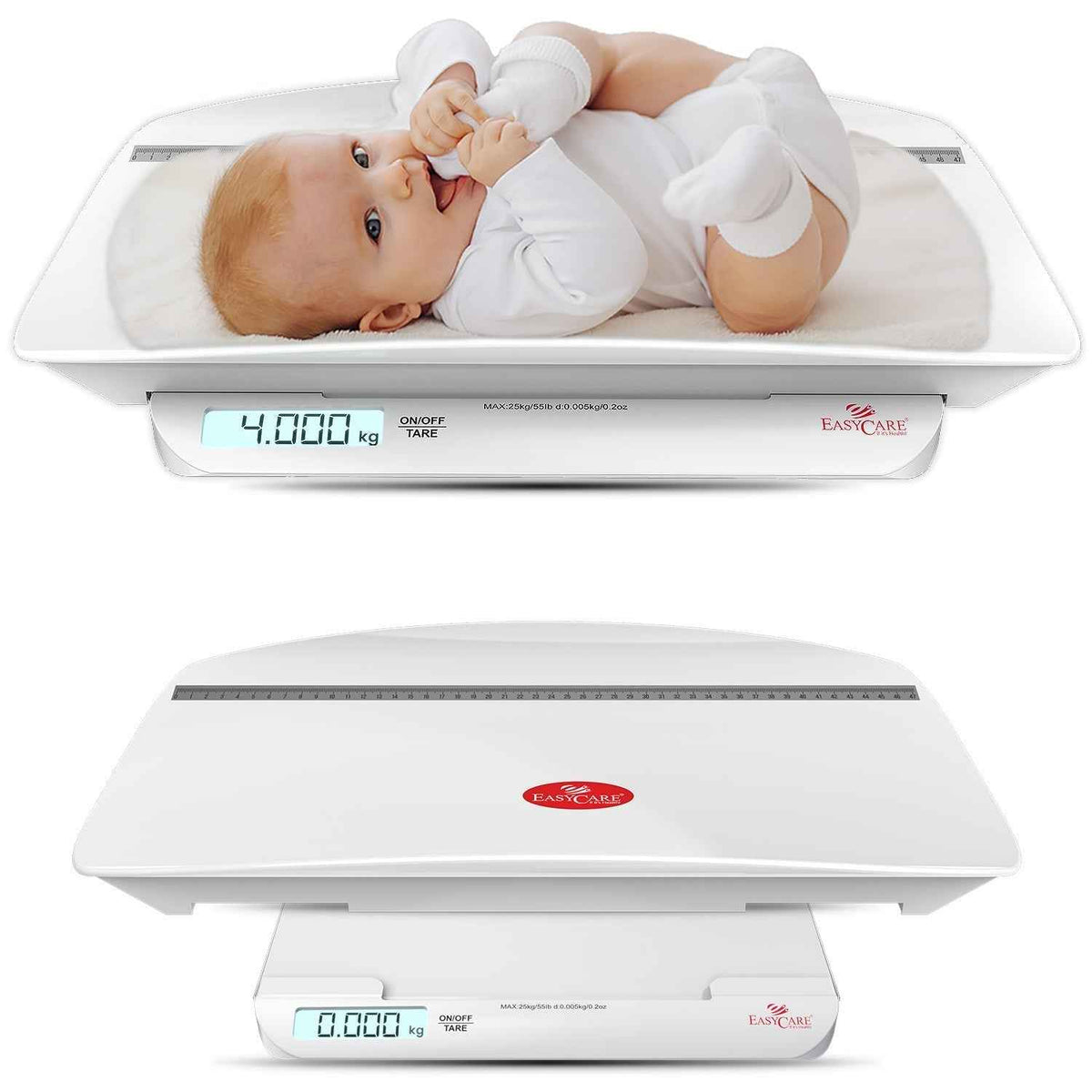 EASYCARE (EC3402) Digital Baby Weighing Scale with Height Meter & Baby Tray