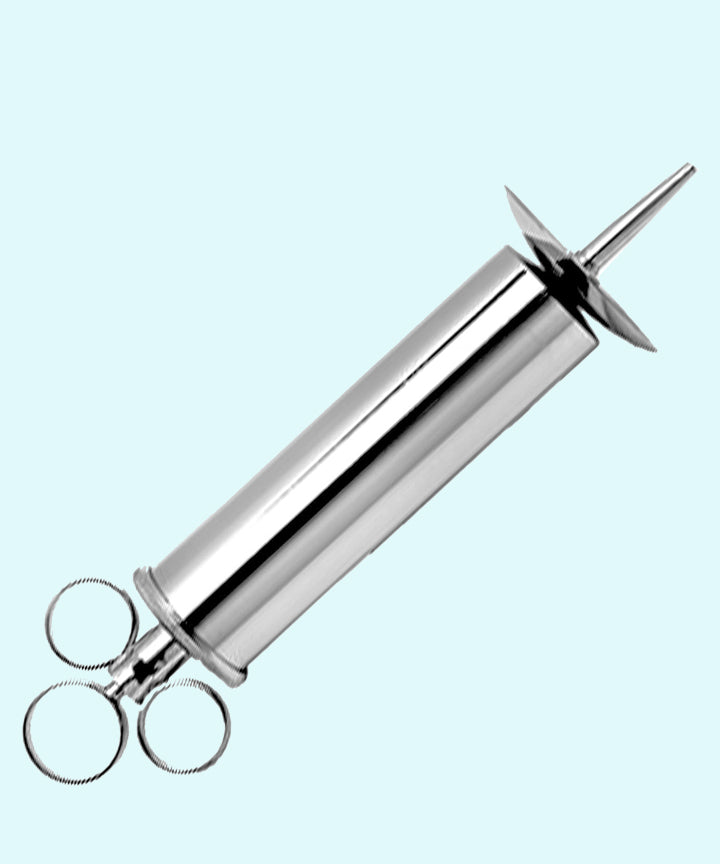 Ear Syringe Metal, surgical stainless steel