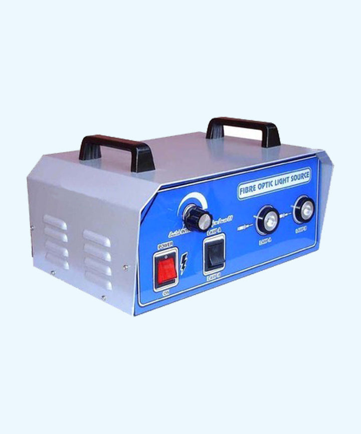 Fibre Optic Light Source With Twin Bulb, surgical stainless steel