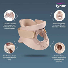 TYNOR B-05 CERVICAL ORTHOSIS COLLAR (PHILADELPHIA) ETHAFOAM, BEIGE, 1 UNIT