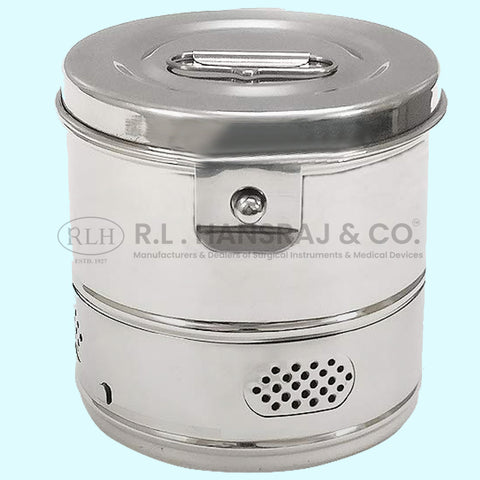 Dressing Drums, surgical stainless steel