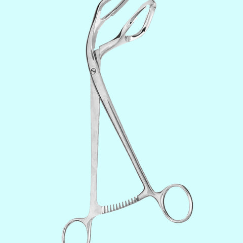 Uterus Holding Forceps, surgical stainless steel