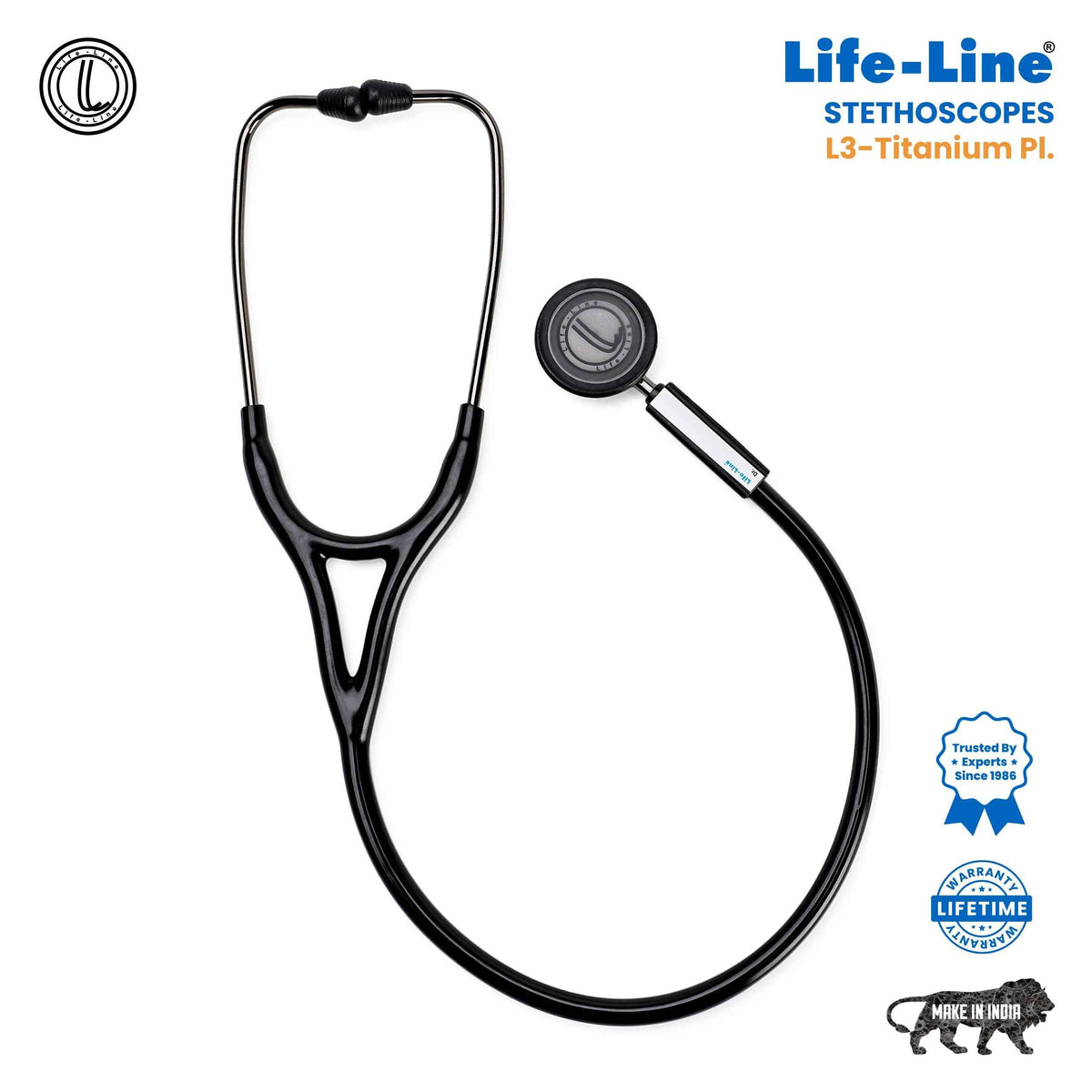 Lifeline Stethoscope L3-Titanium Pl