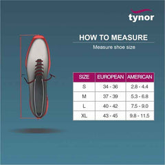 TYNOR K-01 INSOLE FULL SILICONE (PAIR)