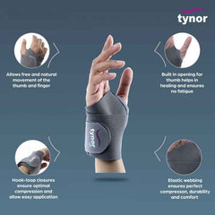 TYNOR E-06 WRIST BRACE WITH THUMB