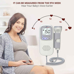 EASYCARE EC2016 Fetal Doppler Machine with High sensitivity Probe