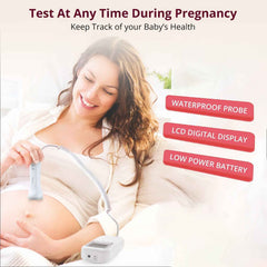 EASYCARE EC2016 Fetal Doppler Machine with High sensitivity Probe