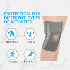 Acare Knee Support Elastic (Open Patella & Hinges) - Surgismart